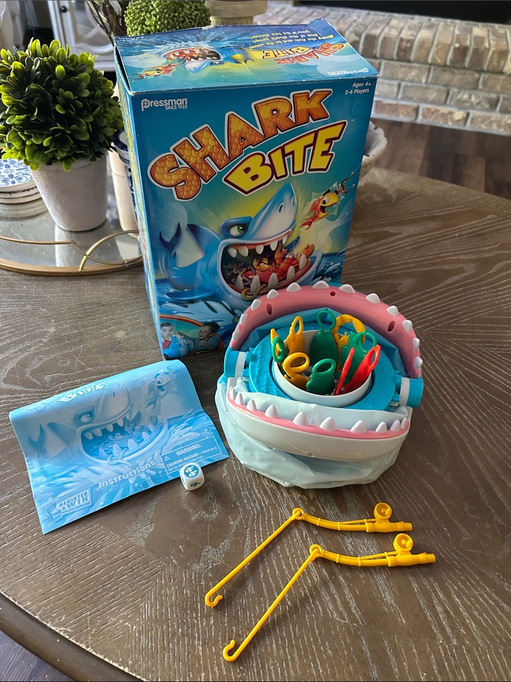 Pressman Shark Bite Kids Family Board Game